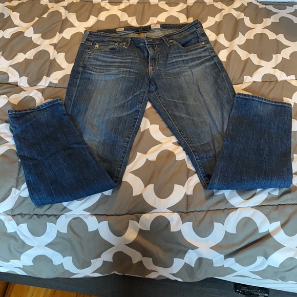 AG Adriano Goldschmied The Stilt Cigarette Jeans - Size 30 - Picture 2 of 4